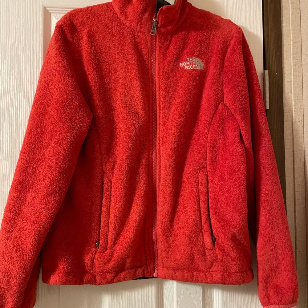 The North Face Vibrant Red Fleece Pullover